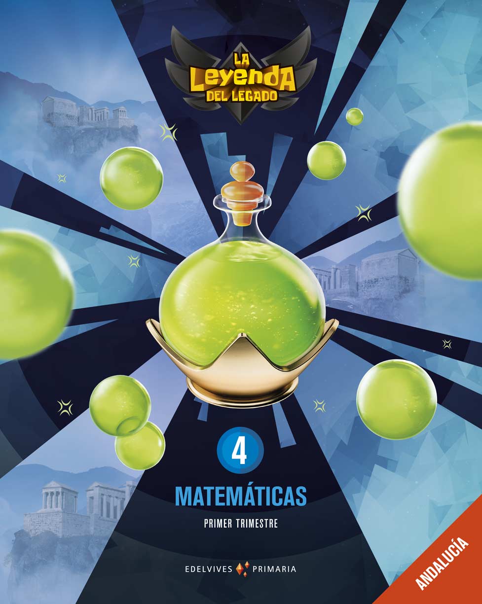 Solucionario Matematicas 4 Primaria Edelvives La Leyende del Legado Soluciones PDF-pdf